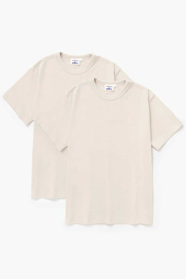 Archive T-Shirt Two Pack - Putty