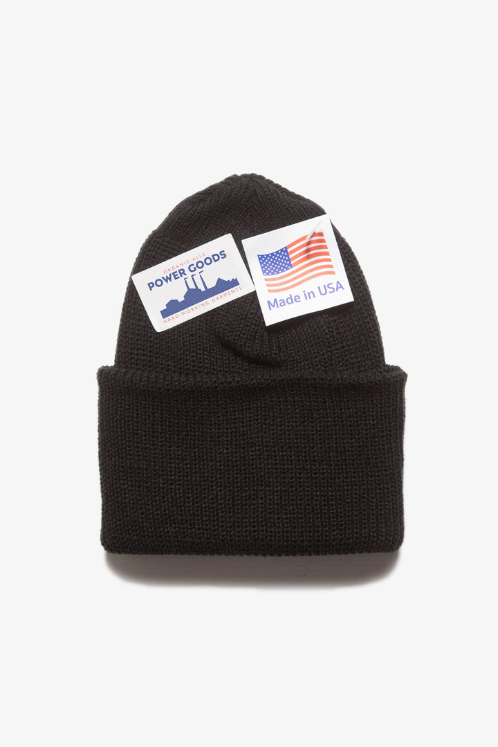 Watch Cap Beanie - Black