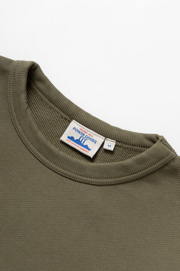 Loopback Crewneck - Olive