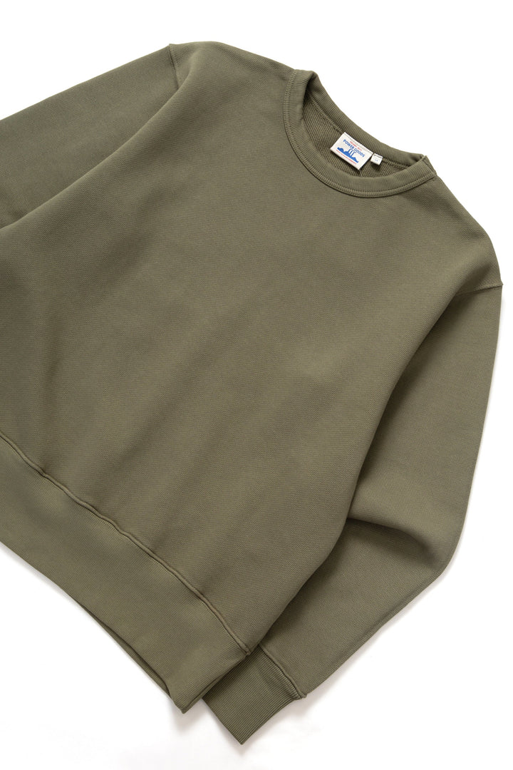 Loopback Crewneck - Olive