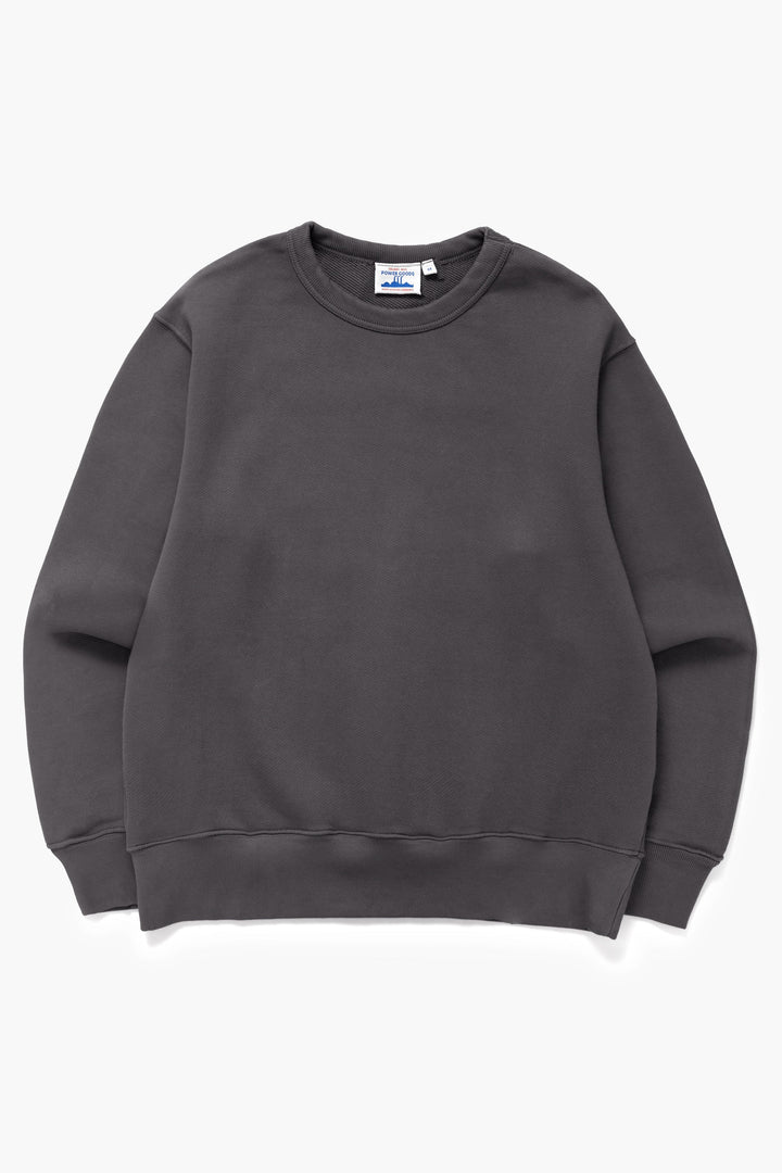 Loopback Crewneck - Washed Black