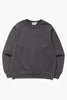 Loopback Crewneck - Washed Black