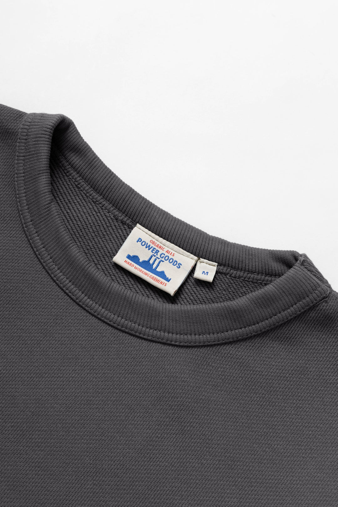 Loopback Crewneck - Washed Black