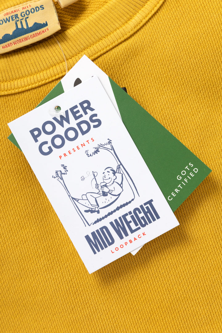Loopback Crewneck - Sunflower