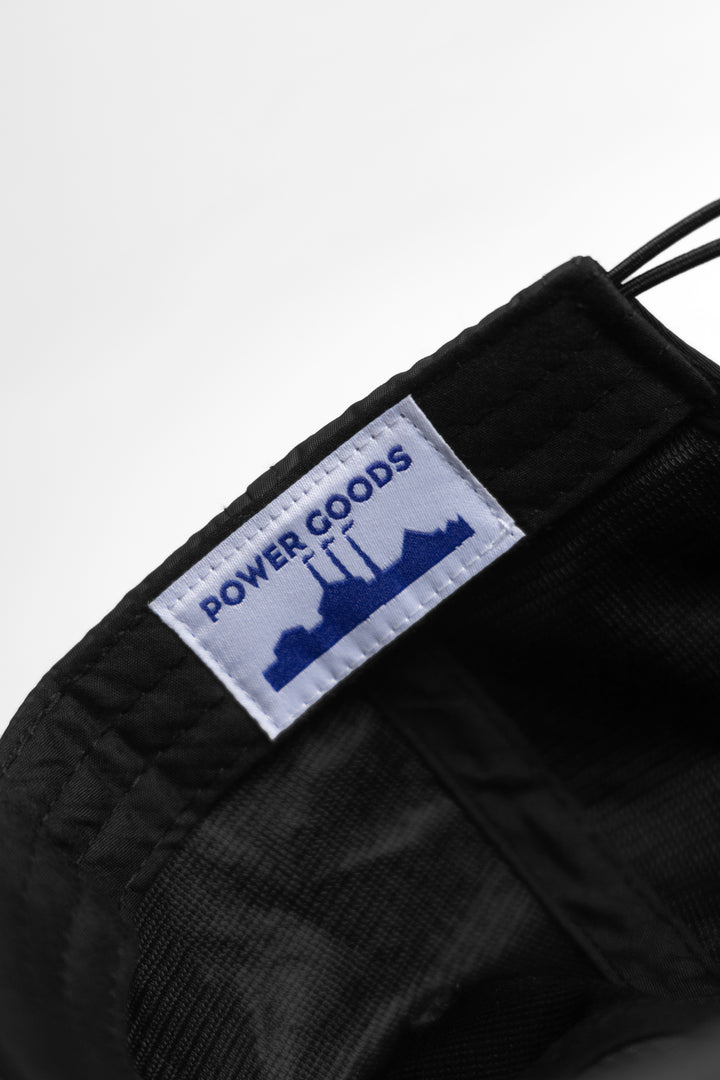 Nylon Surf Cap - Black