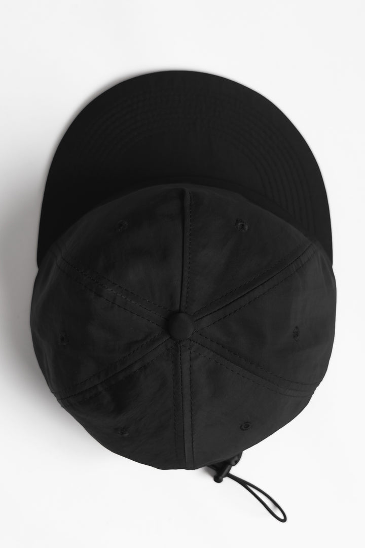 Nylon Surf Cap - Black