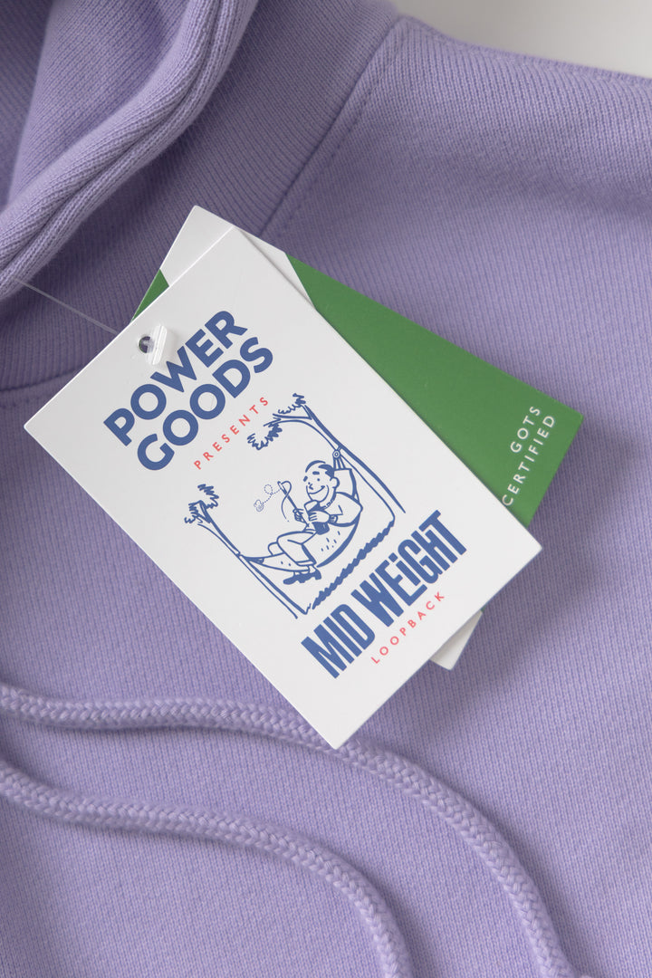 Loopback Hoodie - Dusty Violet