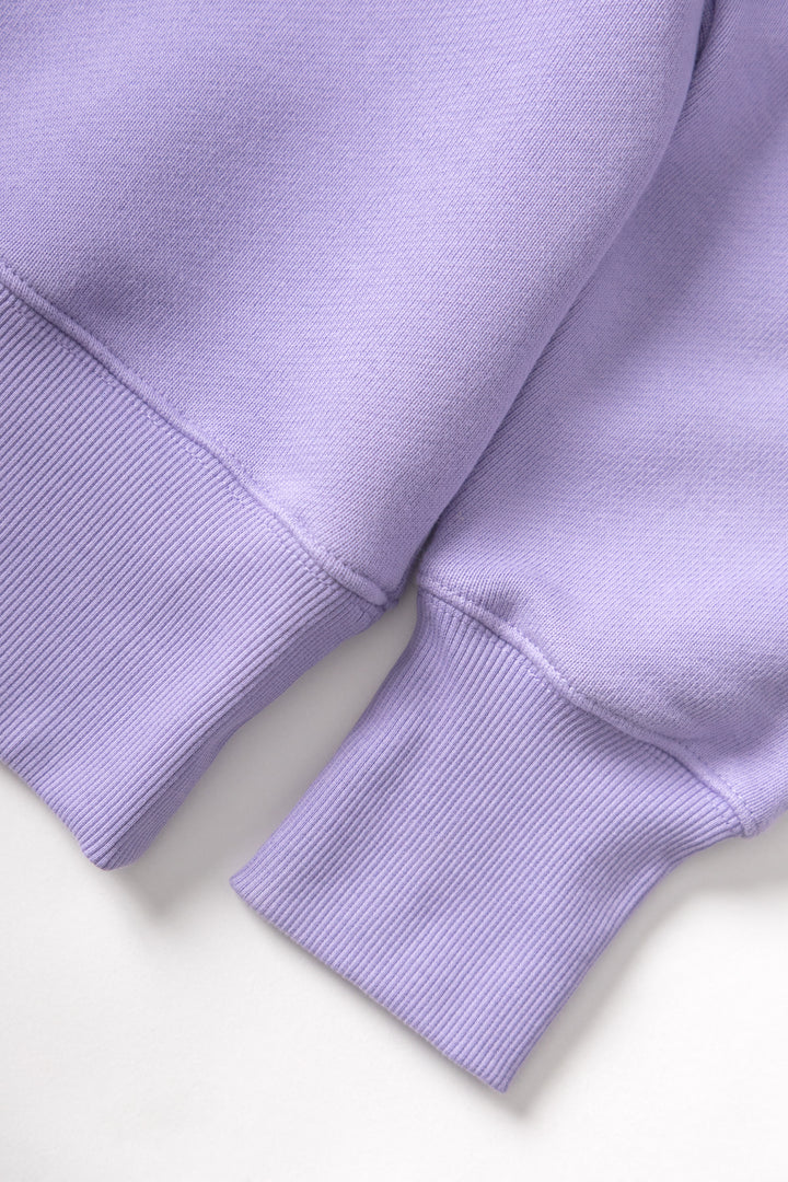 Loopback Crewneck - Dusty Violet
