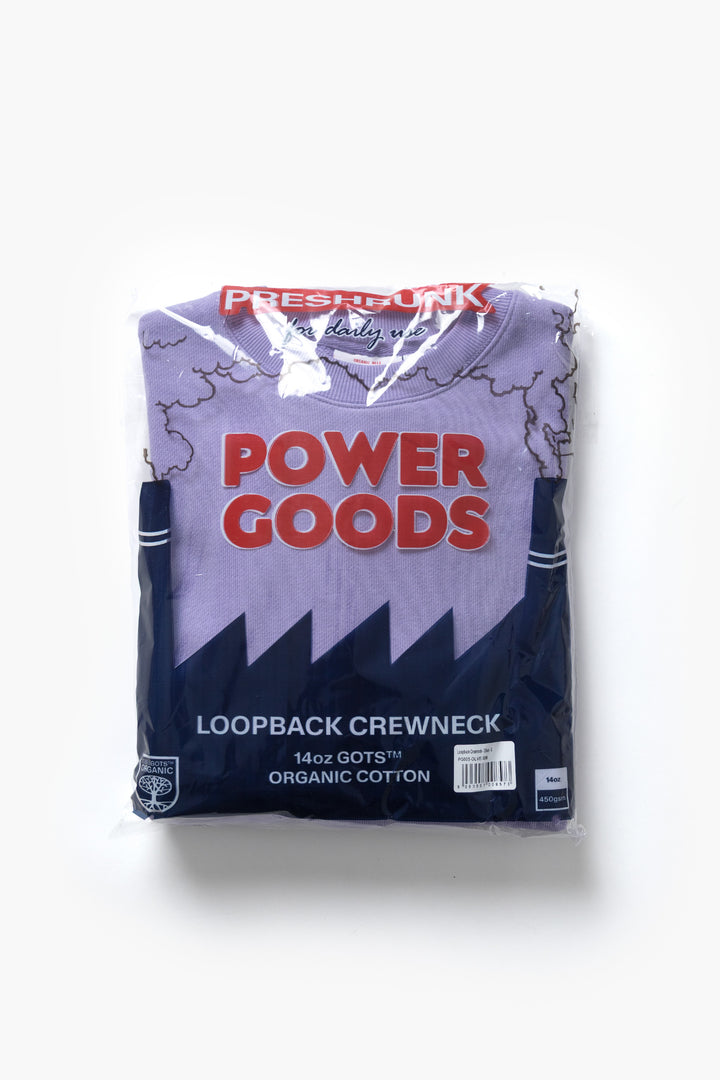 Loopback Crewneck - Dusty Violet