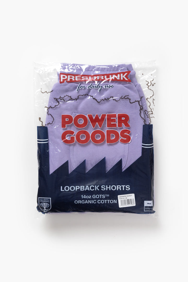 Loopback Sweat Shorts - Dusty Violet