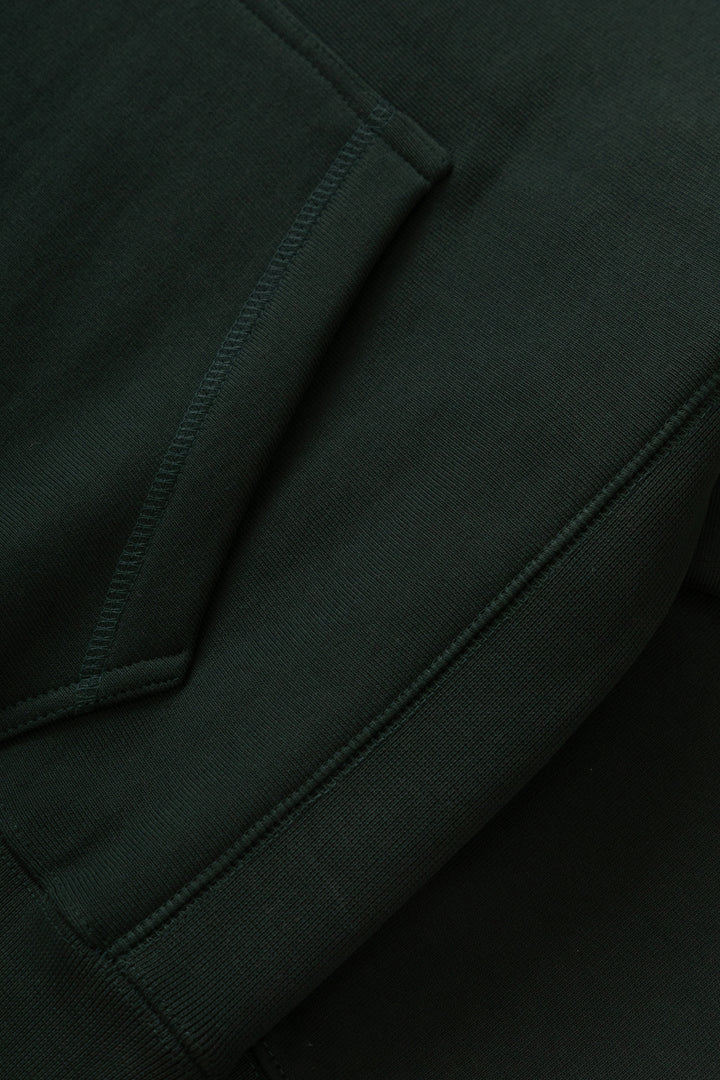 Super Weight Hoodie - Forest Green
