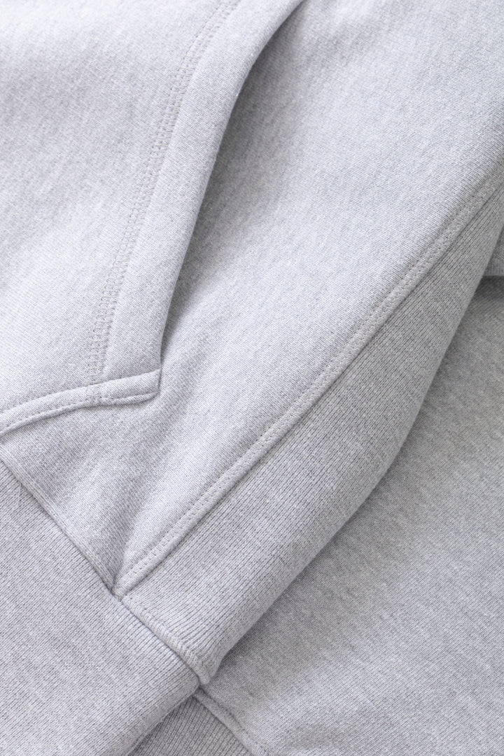 Super Weight Hoodie - Heather Grey