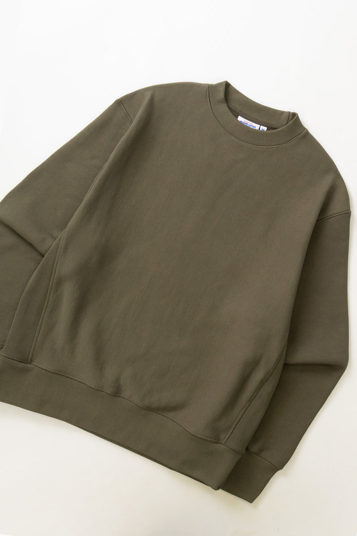 Super Weight Crewneck - Dark Olive