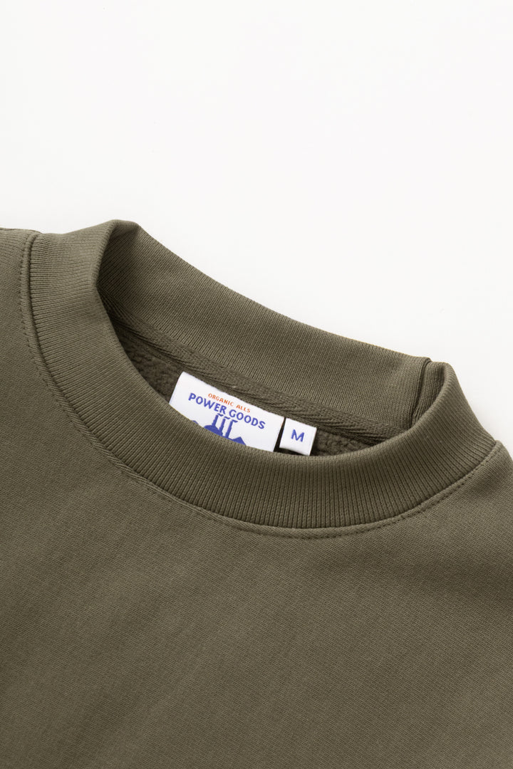 Super Weight Crewneck - Dark Olive