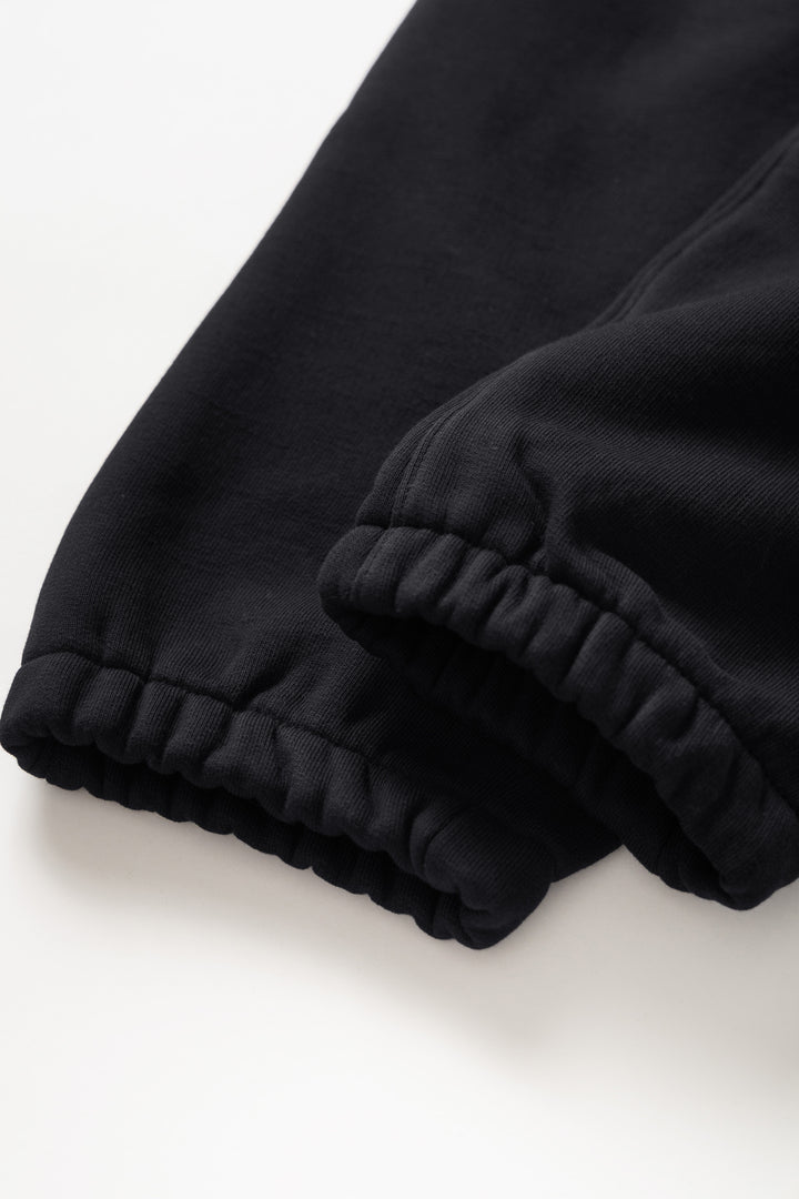Super Weight Sweatpants - Black