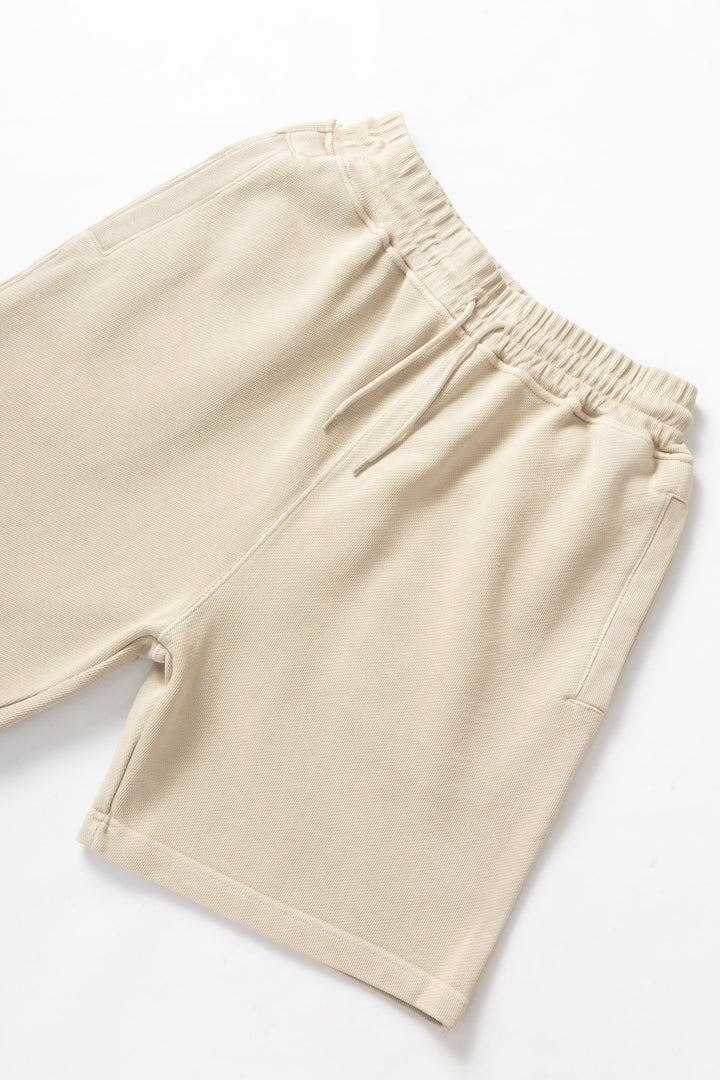 Loopback Sweat Shorts - Bone