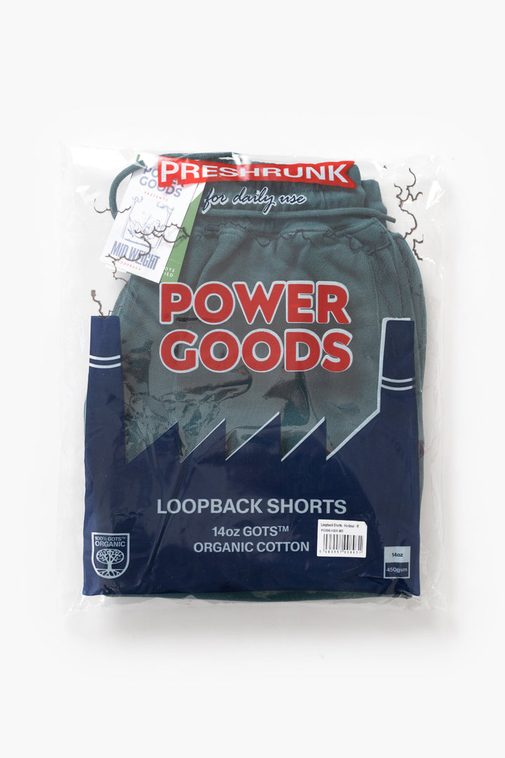 Loopback Sweat Shorts - Harbour