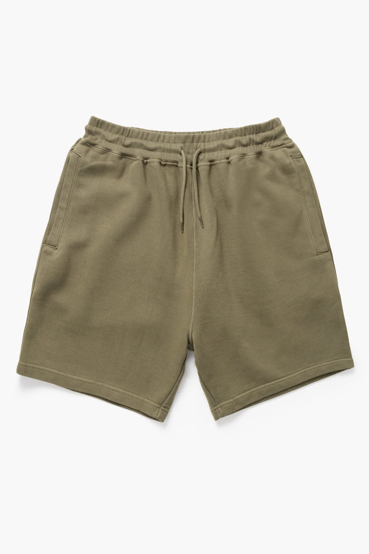 Loopback Sweat Shorts - Olive