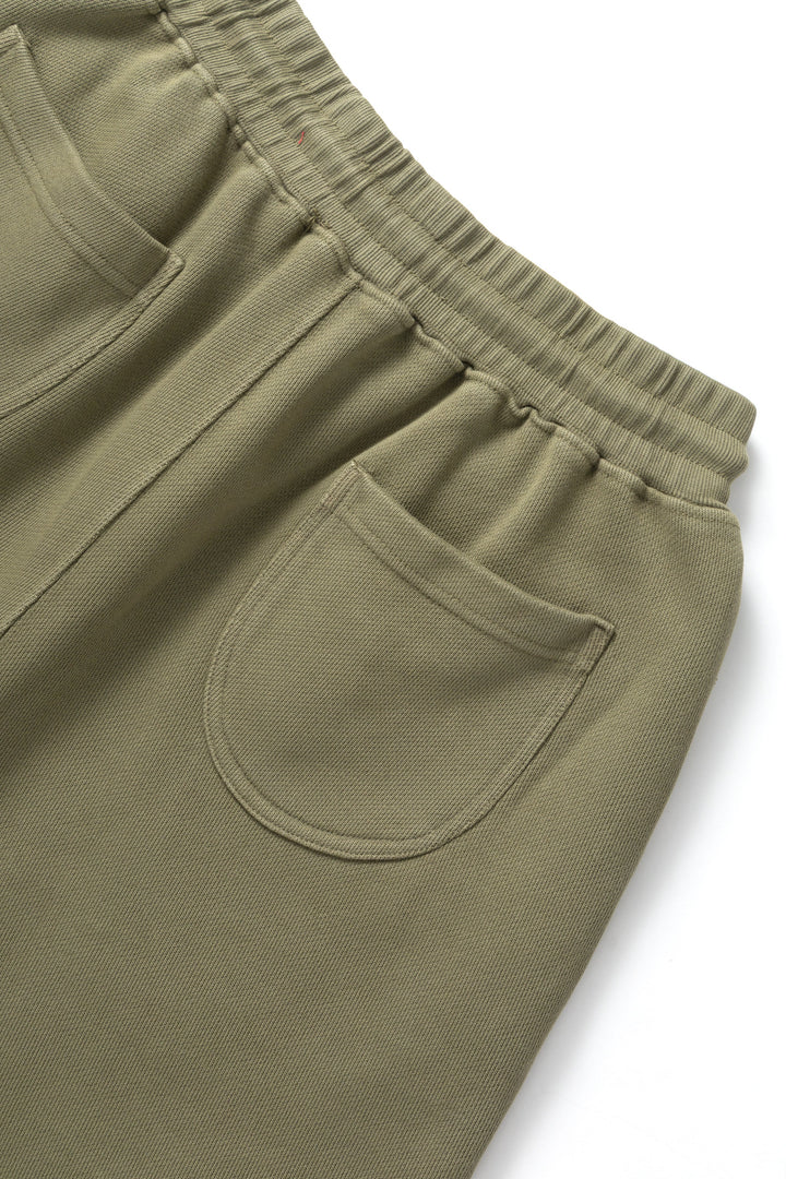 Loopback Sweat Shorts - Olive