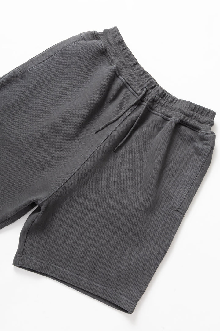 Loopback Sweat Shorts - Washed Black