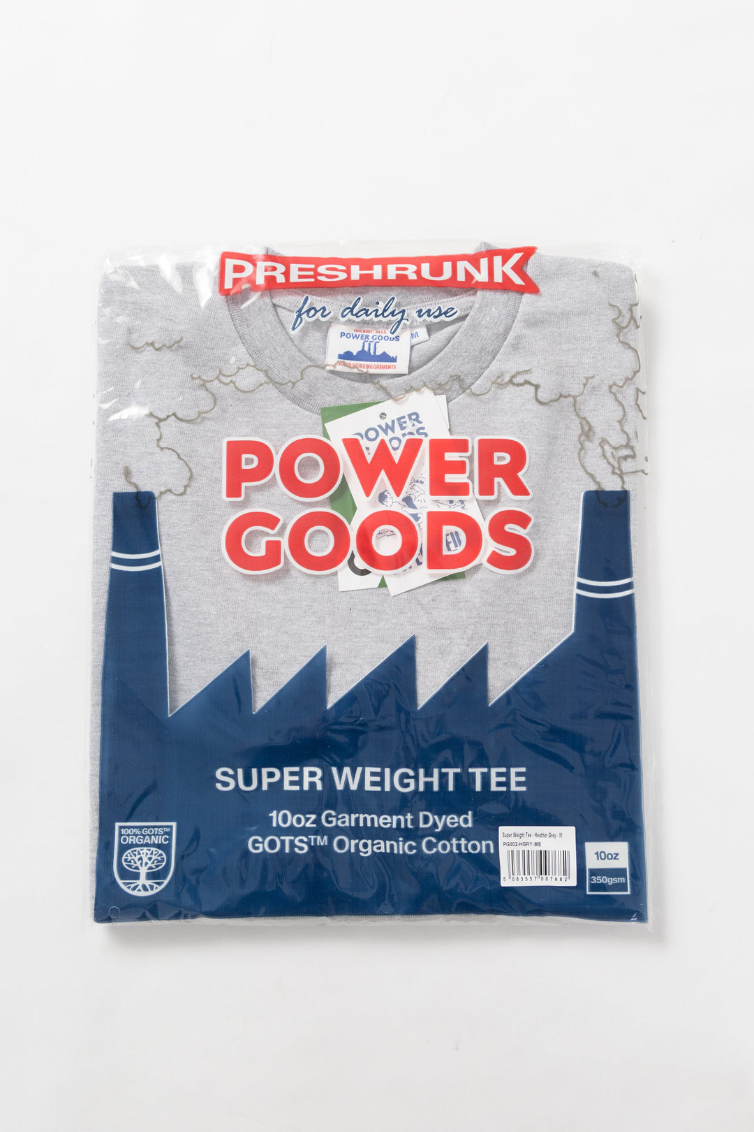 Super Weight T-Shirt - Heather Grey