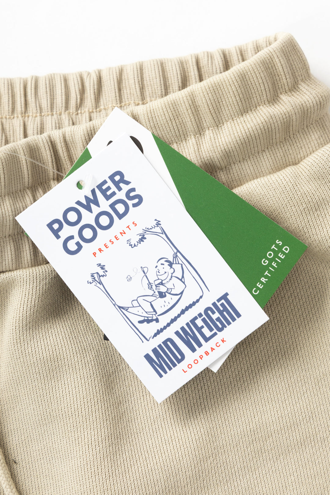 Loopback Sweatpants - Bone