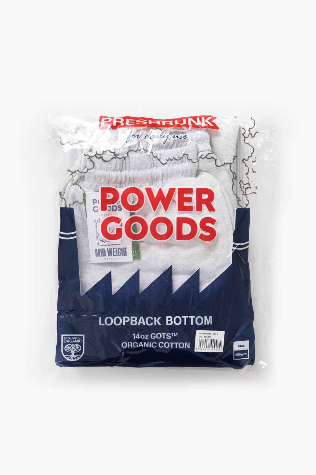 Loopback Sweatpants - Ash