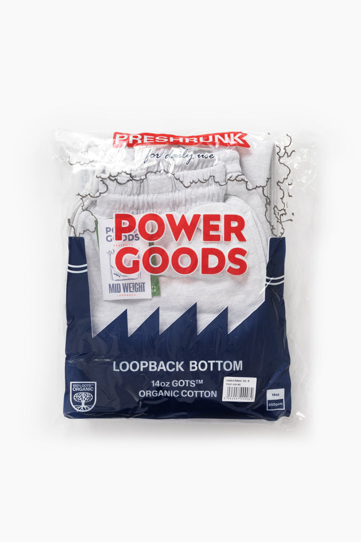 Loopback Sweatpants - Ash