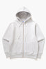 Loopback Zip Hoodie - Ash