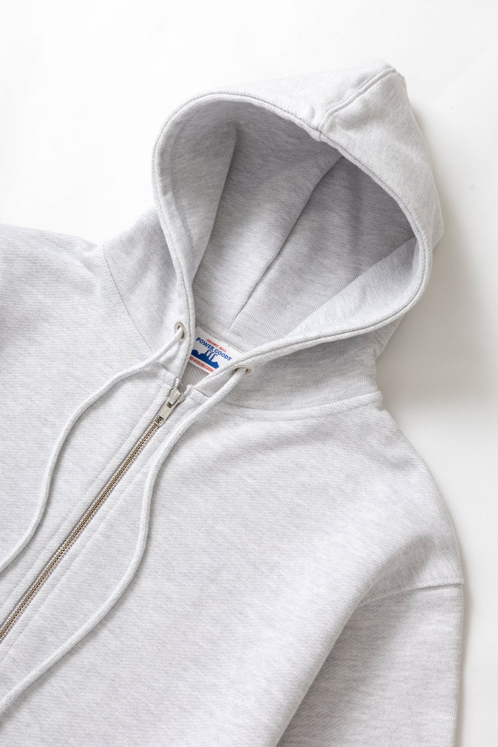 Loopback Zip Hoodie - Ash