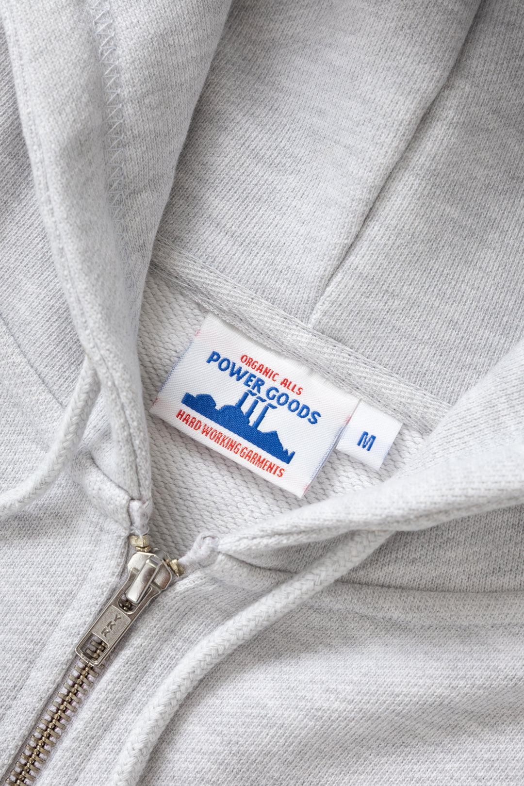 Loopback Zip Hoodie - Ash