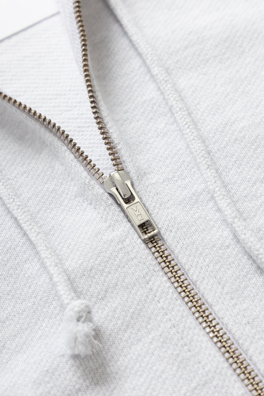 Loopback Zip Hoodie - Ash