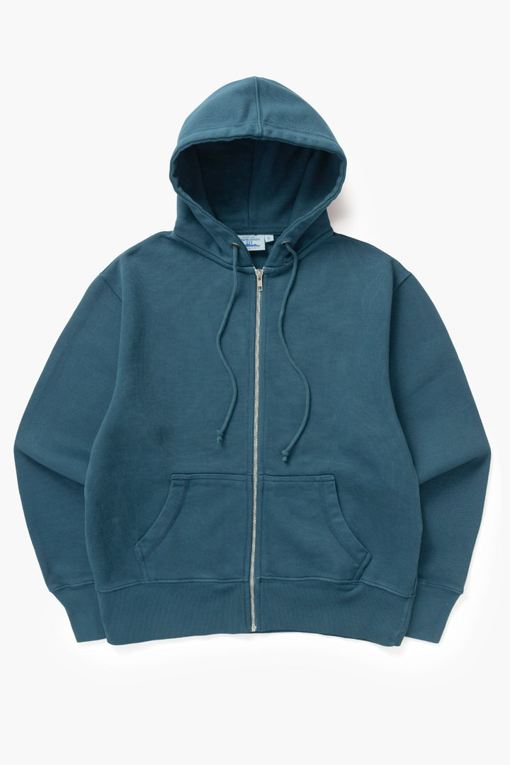 Loopback Zip Hoodie - Harbour