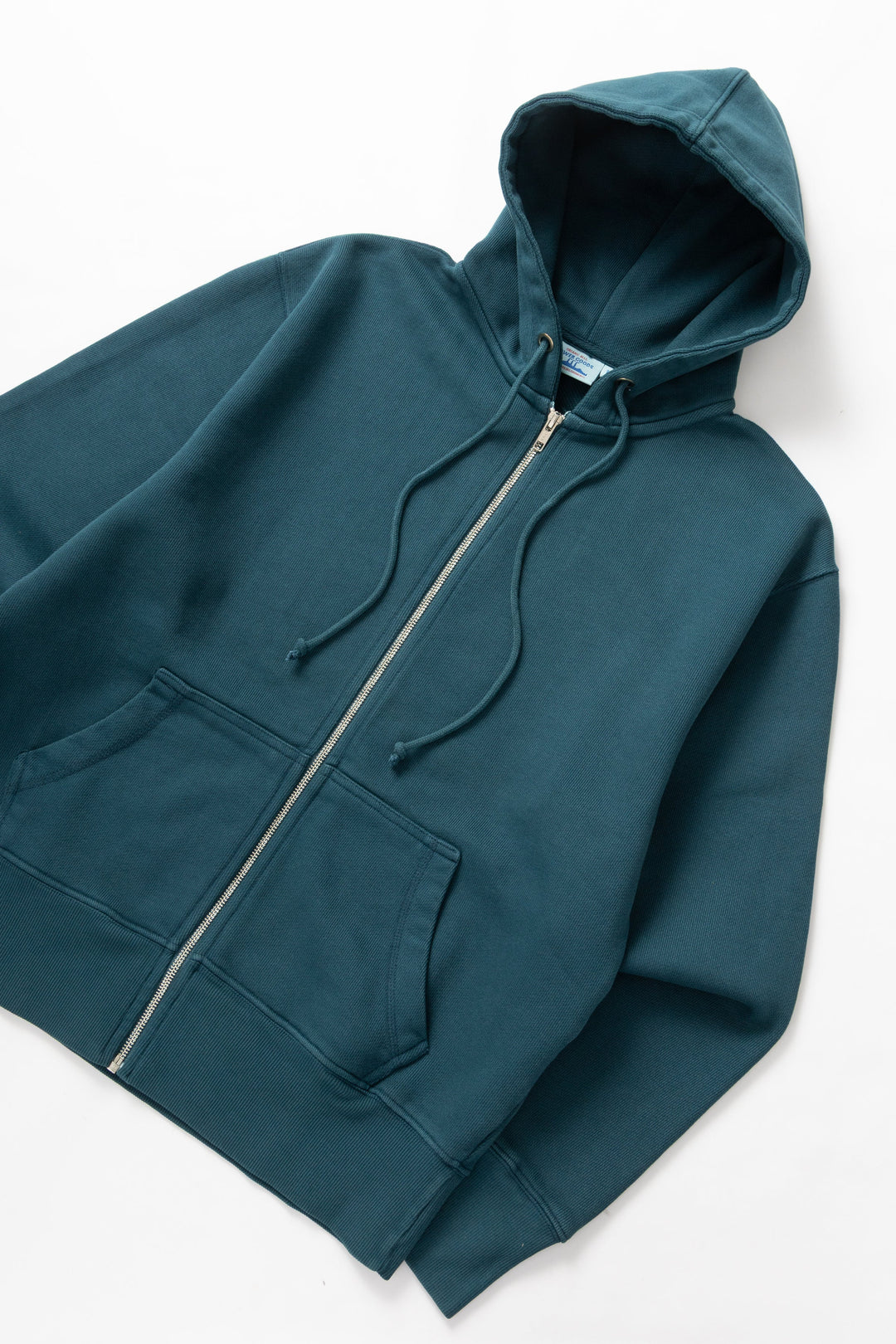 Loopback Zip Hoodie - Harbour
