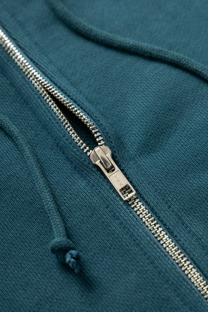 Loopback Zip Hoodie - Harbour