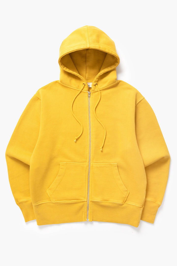 Loopback Zip Hoodie - Sunflower