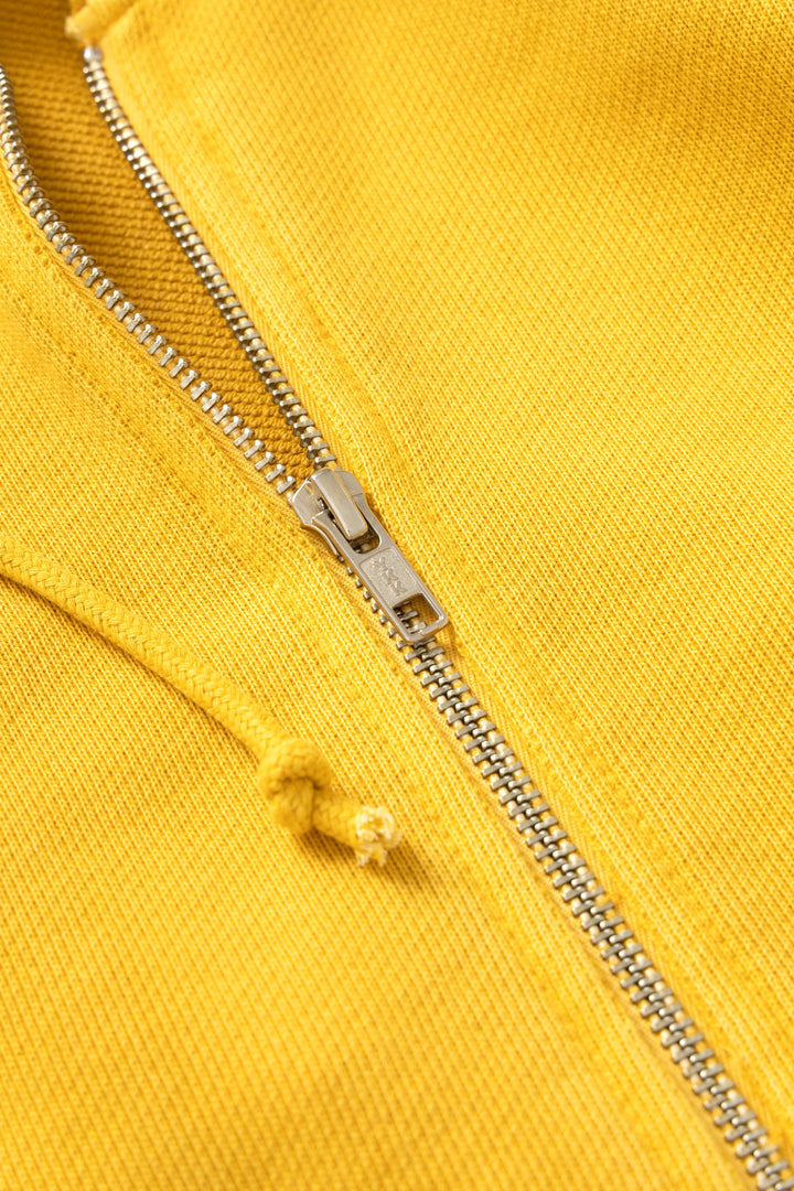 Loopback Zip Hoodie - Sunflower