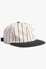 Perfect 6 Panel Cap - Striped Black