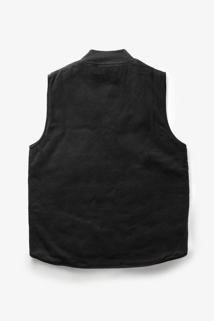 Canvas Work Vest - Black