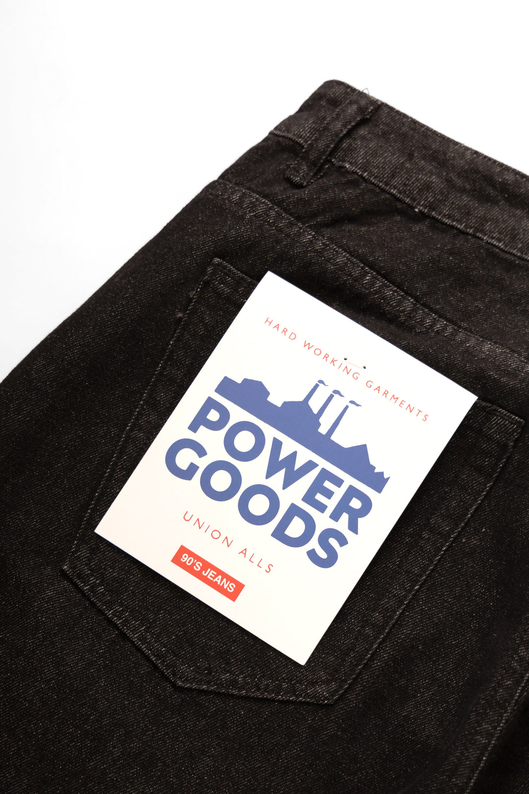 90's Jeans - Washed Black