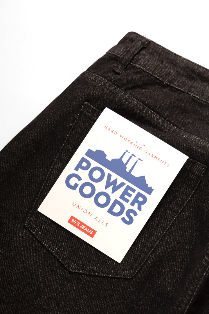 90's Jeans - Washed Black