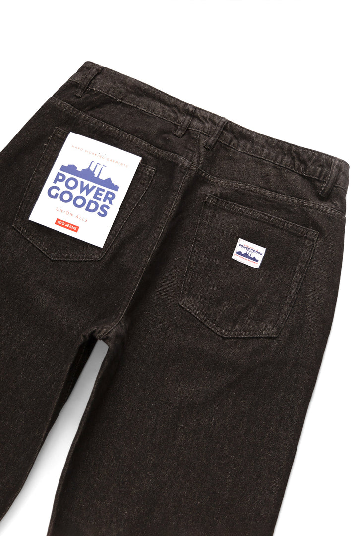 90's Jeans - Washed Black
