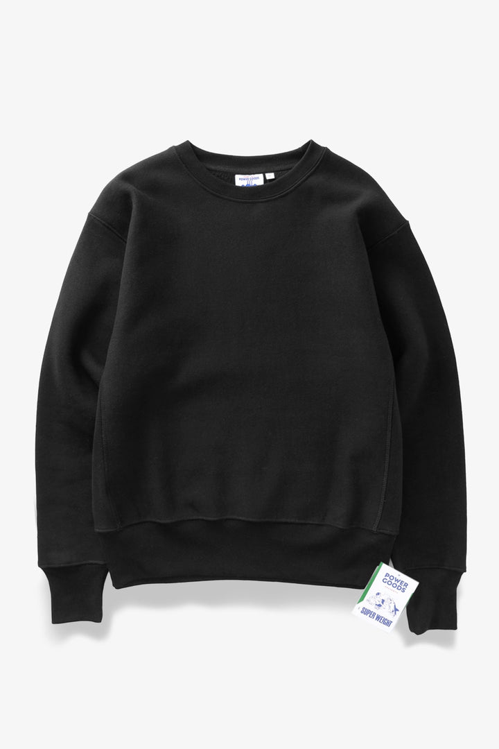 Super Weight Crewneck - Black