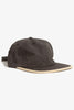 Perfect Nylon 6 Panel Cap - Black/Beige