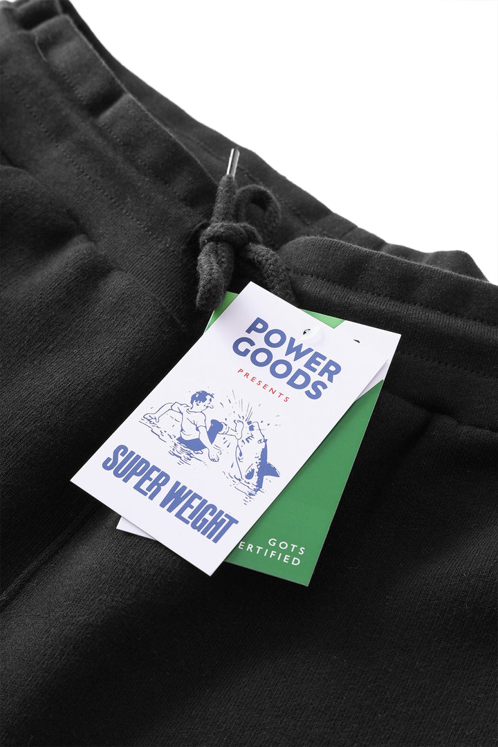 Super Weight Sweatpants - Black