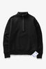 Super Weight Quarter Zip - Black