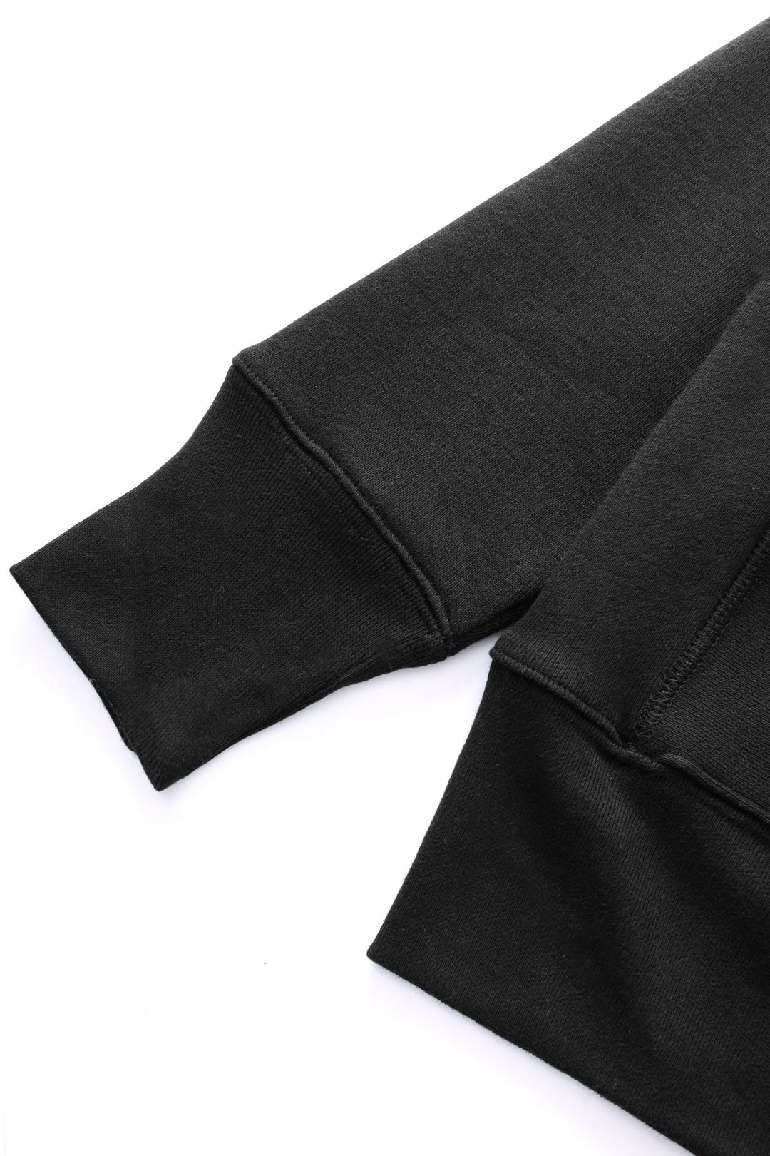 Super Weight Quarter Zip - Black