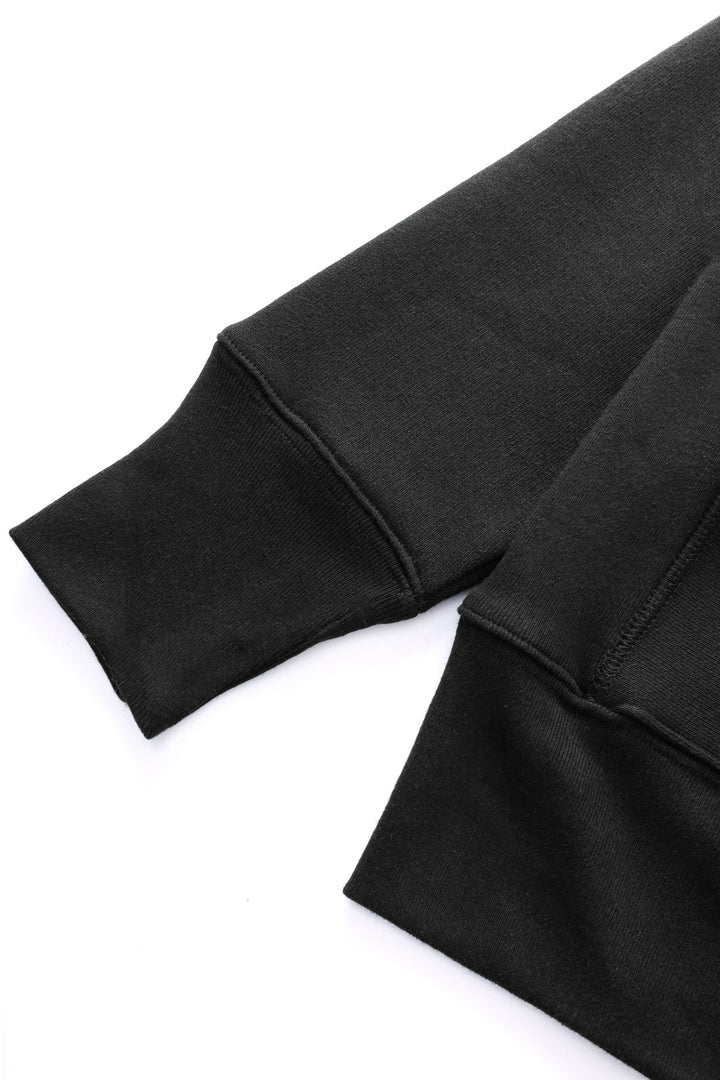 Super Weight Quarter Zip - Black
