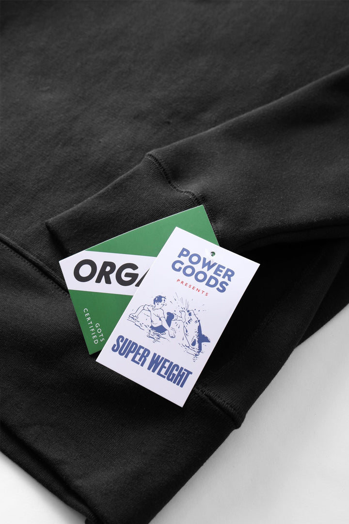 Super Weight Quarter Zip - Black