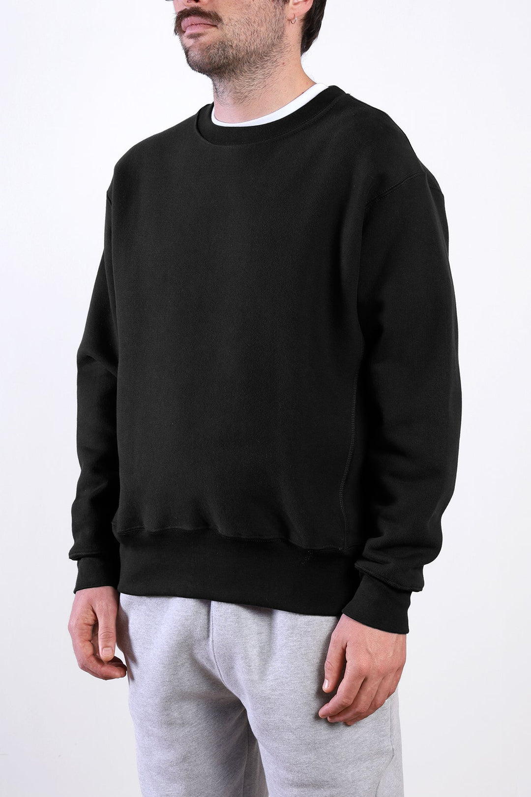 Super Weight Crewneck - Black